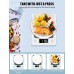 Uivaby Food Scale, Digital Kitchen Scales with Calories List & Backlit LCD Display, Kitchen Scale with 4 Units for Cooking, Baking, Keto and Meal Prep, Tempered Glass Surface (Batteries Included)